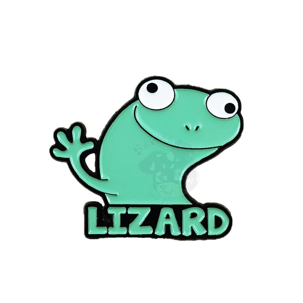 LIZARD Enamel Pin Badge