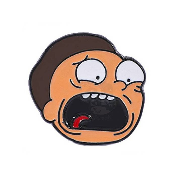 Morty of Rick & Morty Enamel Pin Badge
