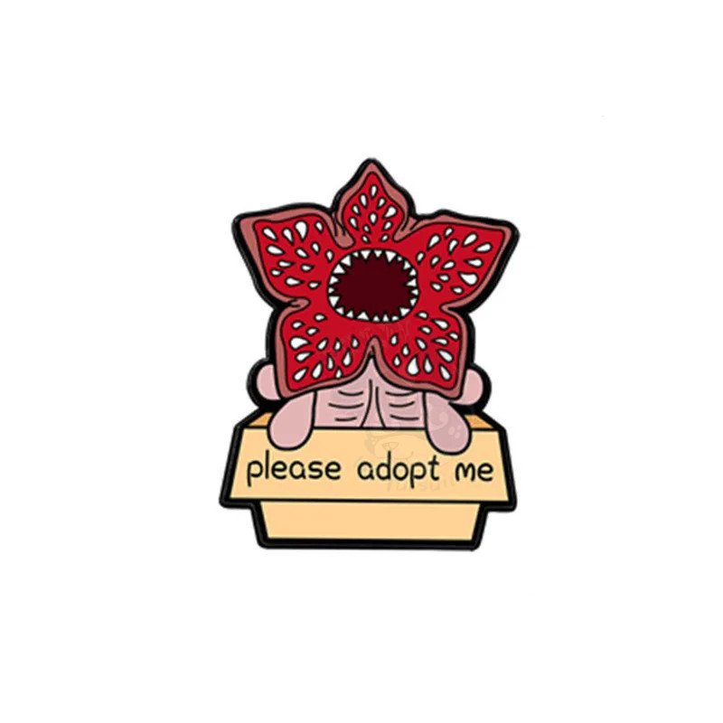 Demogorgon from Stranger Things Enamel Pin Badge