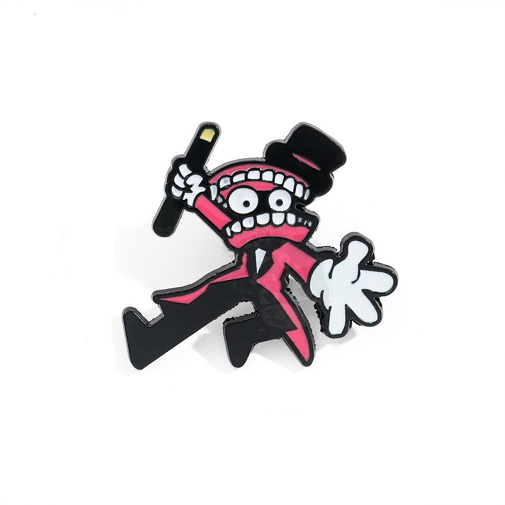 Caine from The Amazing Digital Circus Enamel Pin Badge - Posed with Cain