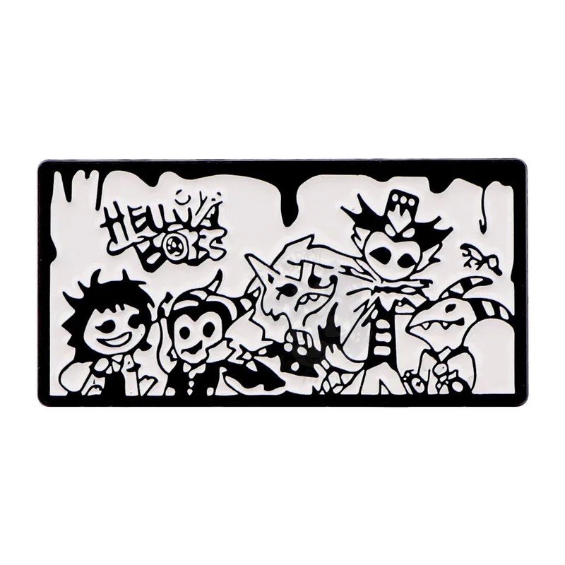 Helluva Boss Enamel Pin Badge