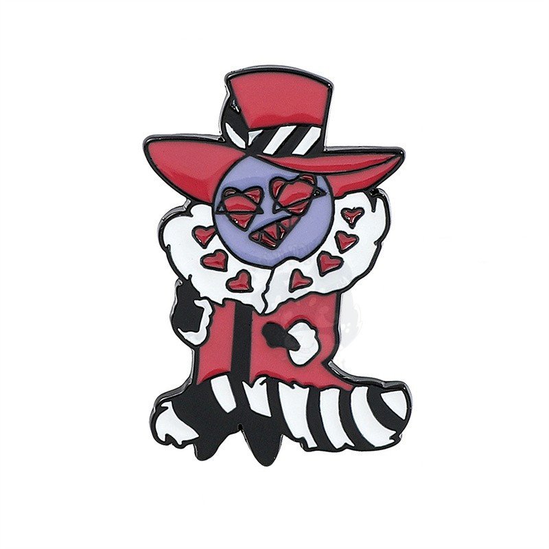 Valentino from Hazbin Hotel Cute NEW Enamel Pin Badge
