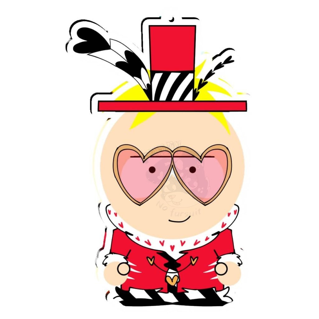 PIMP BUTTERS / VALENTINO Fan Art Acrylic Keychain