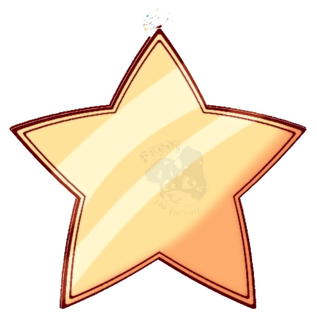 GOLD STAR / REWARD Acrylic Keychain