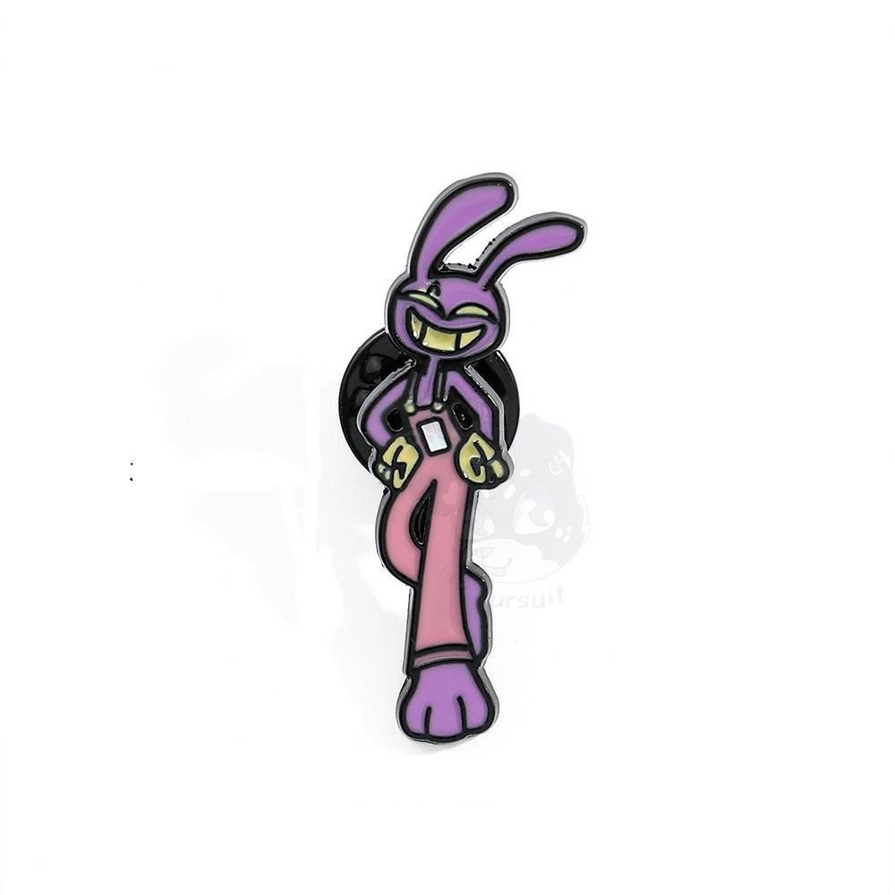 JAX from The Amazing Digital Circus Enamel Pin Badge
