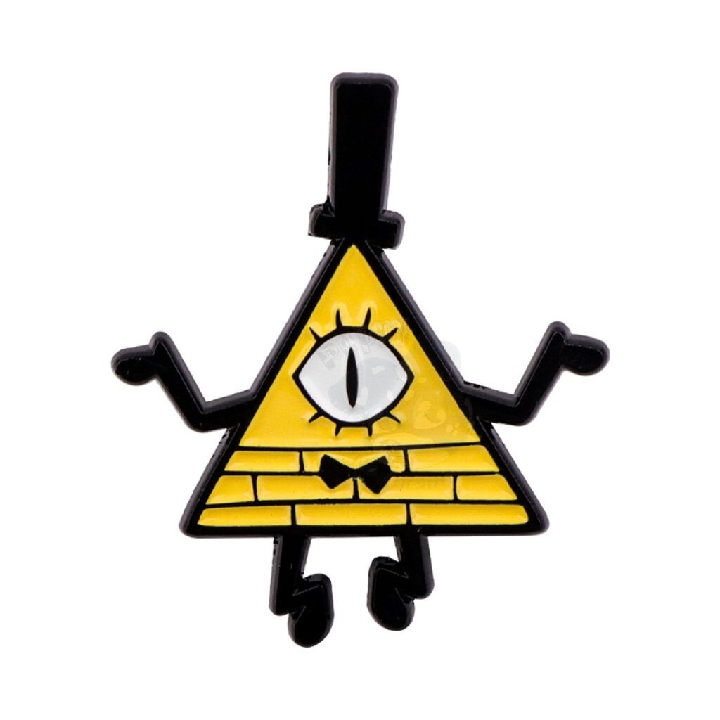 Bill Cipher from Gravity Falls Enamel Pin Badge