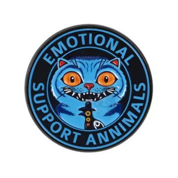 EMOTIONAL SUPPORT ANIMALS - Derpy and Sussie from K-POP Demon Hunters Enamel Pin Badge