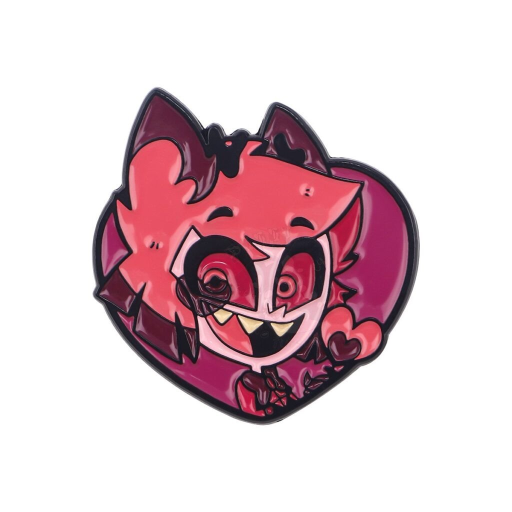 Alistor The Radio Demon from Hazbin Hotel - Cute Version Enamel Pin Badge