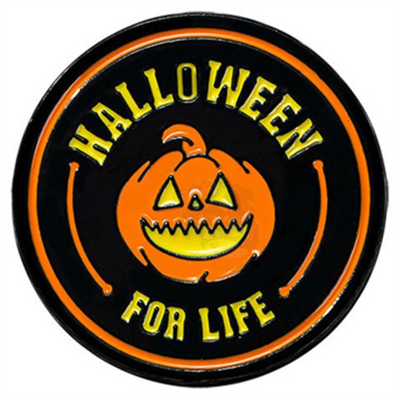HALLOWEEN FOR LIFE Enamel Pin Badge