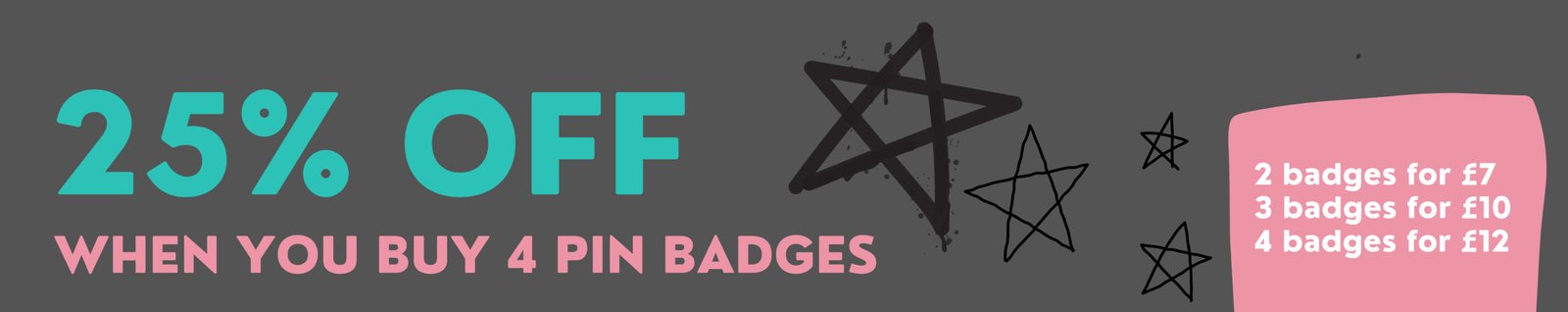 Enamel Pin Badge Multi Buy Offer